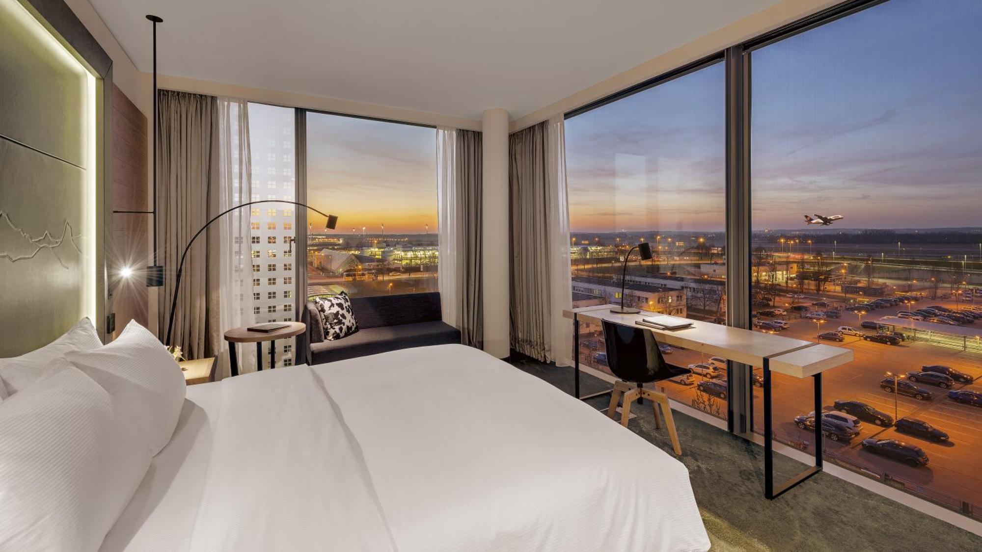 Hilton Munich Airport Otel Schwaig bei Nürnberg Dış mekan fotoğraf