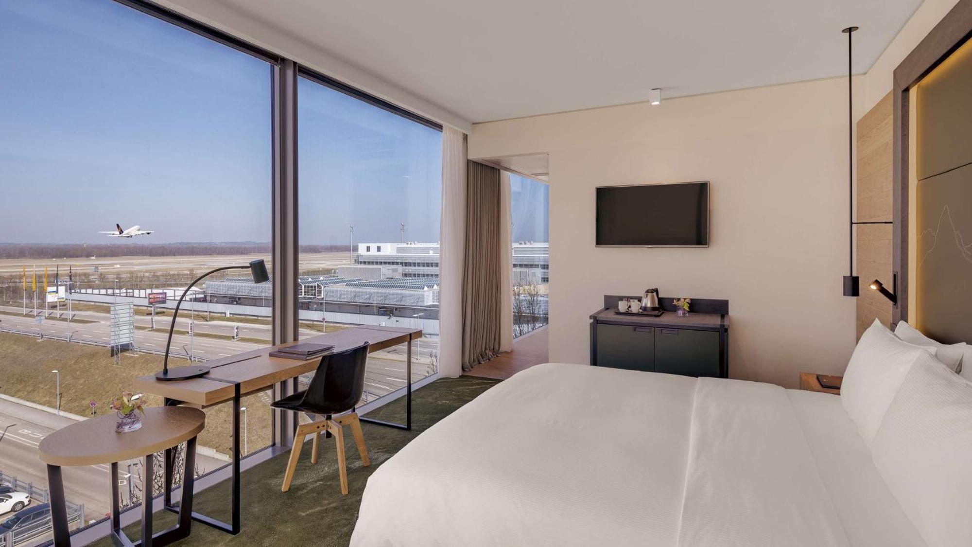 Hilton Munich Airport Otel Schwaig bei Nürnberg Dış mekan fotoğraf