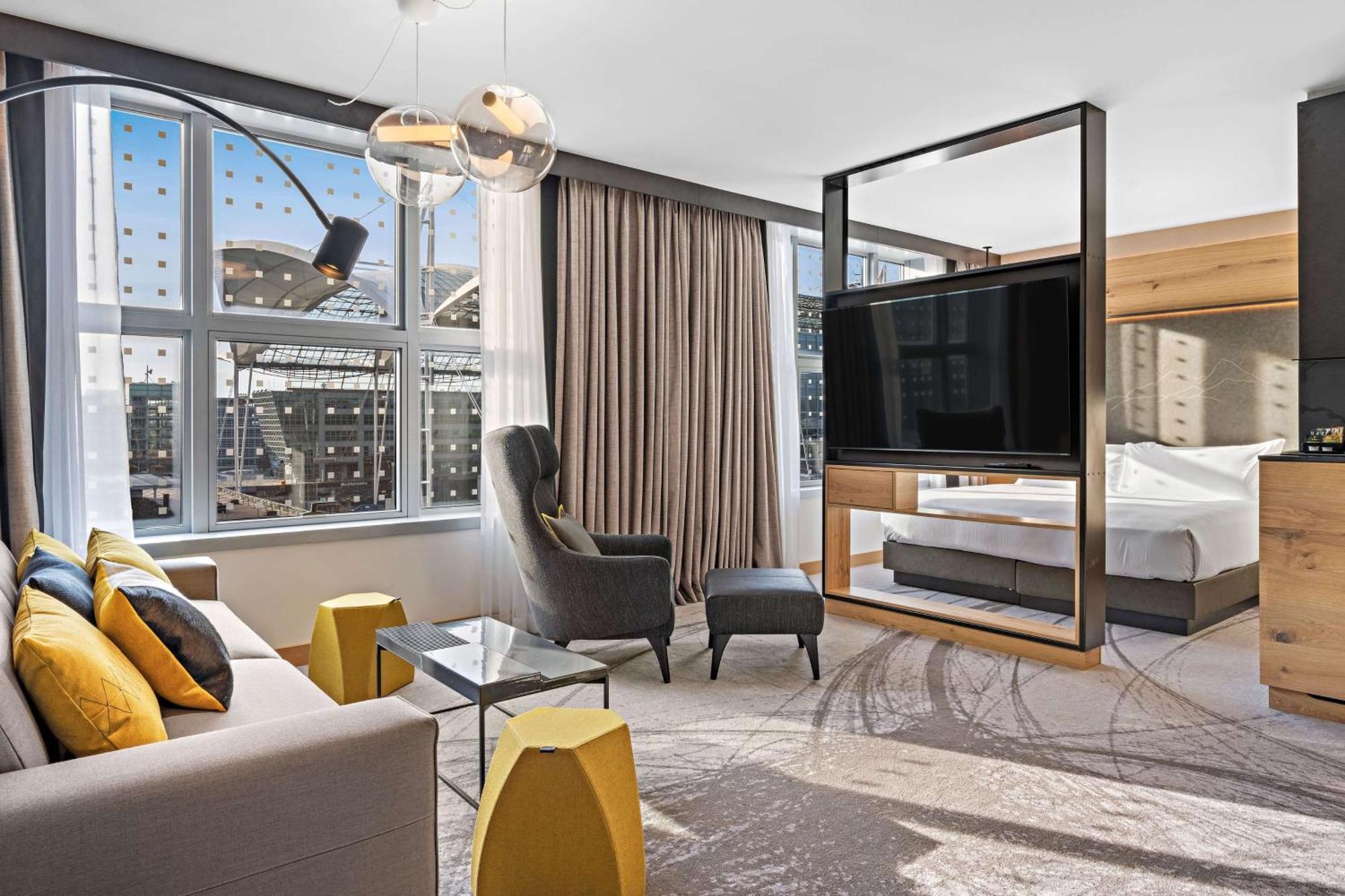 Hilton Munich Airport Otel Schwaig bei Nürnberg Dış mekan fotoğraf